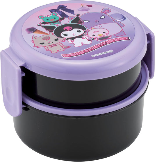 Kuromi 2 Tier Round Bento Box Lunch Box (Copy)