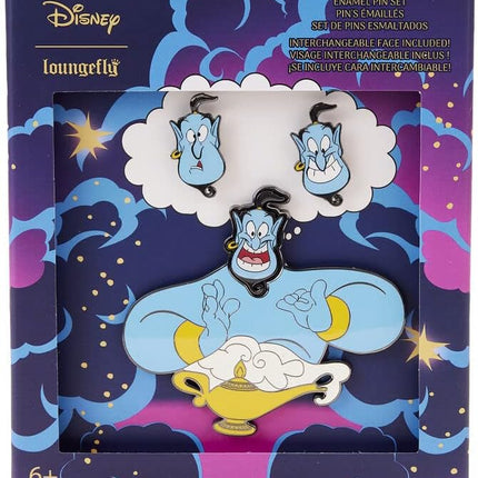 Disney Aladdin Genie Mixed Emotions - Pin Set