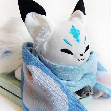 Blue Ice Queenie Fox Plush