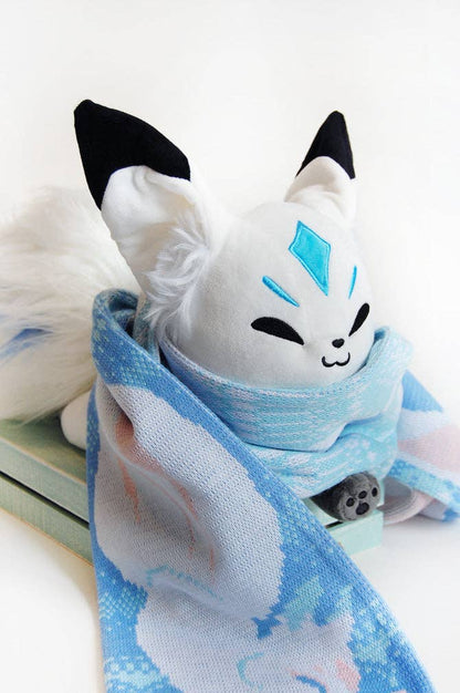 Blue Ice Queenie Fox Plush