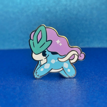 Suicune Pokemon Enamel Pin