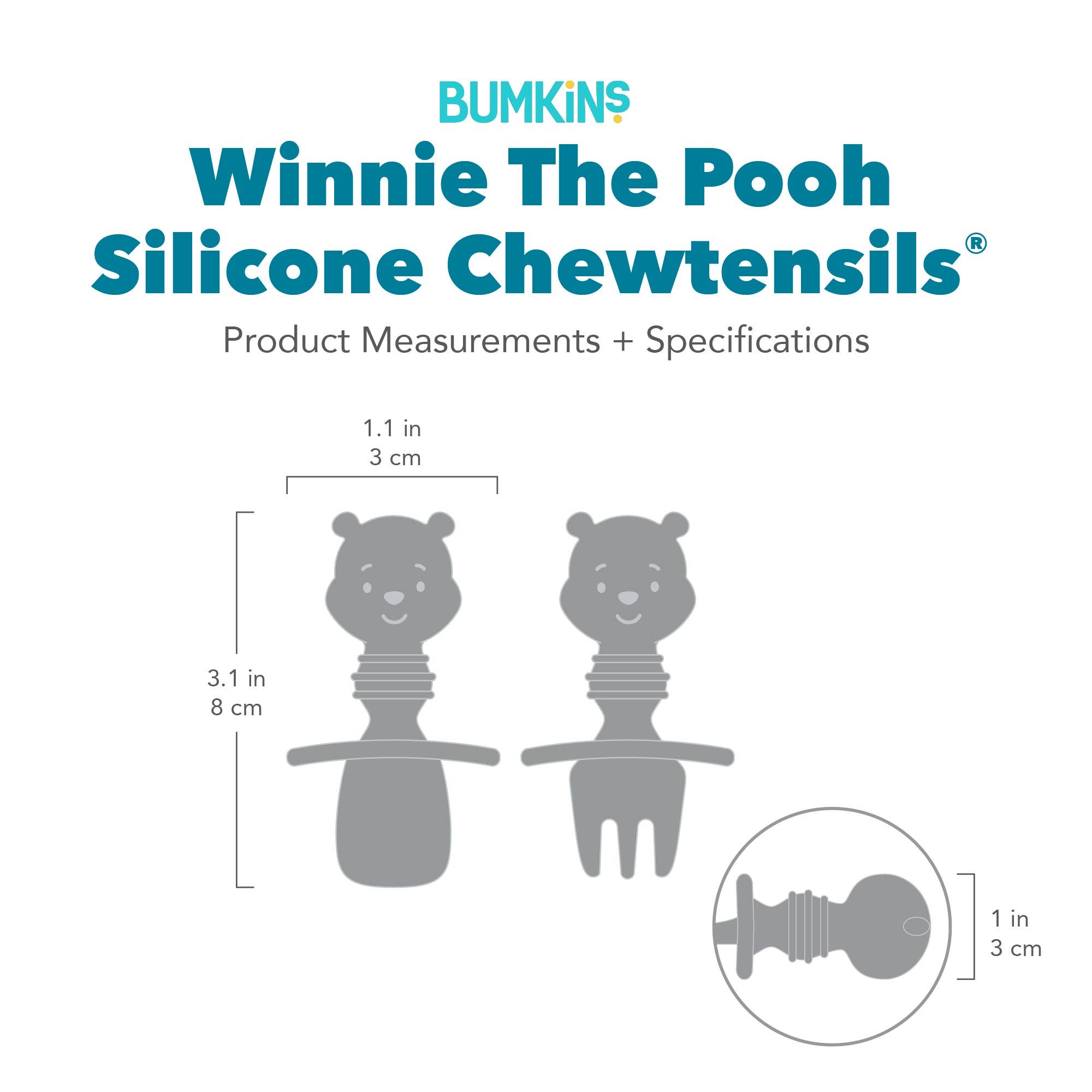 Silicone Chewtensils®: Winnie The Pooh 16