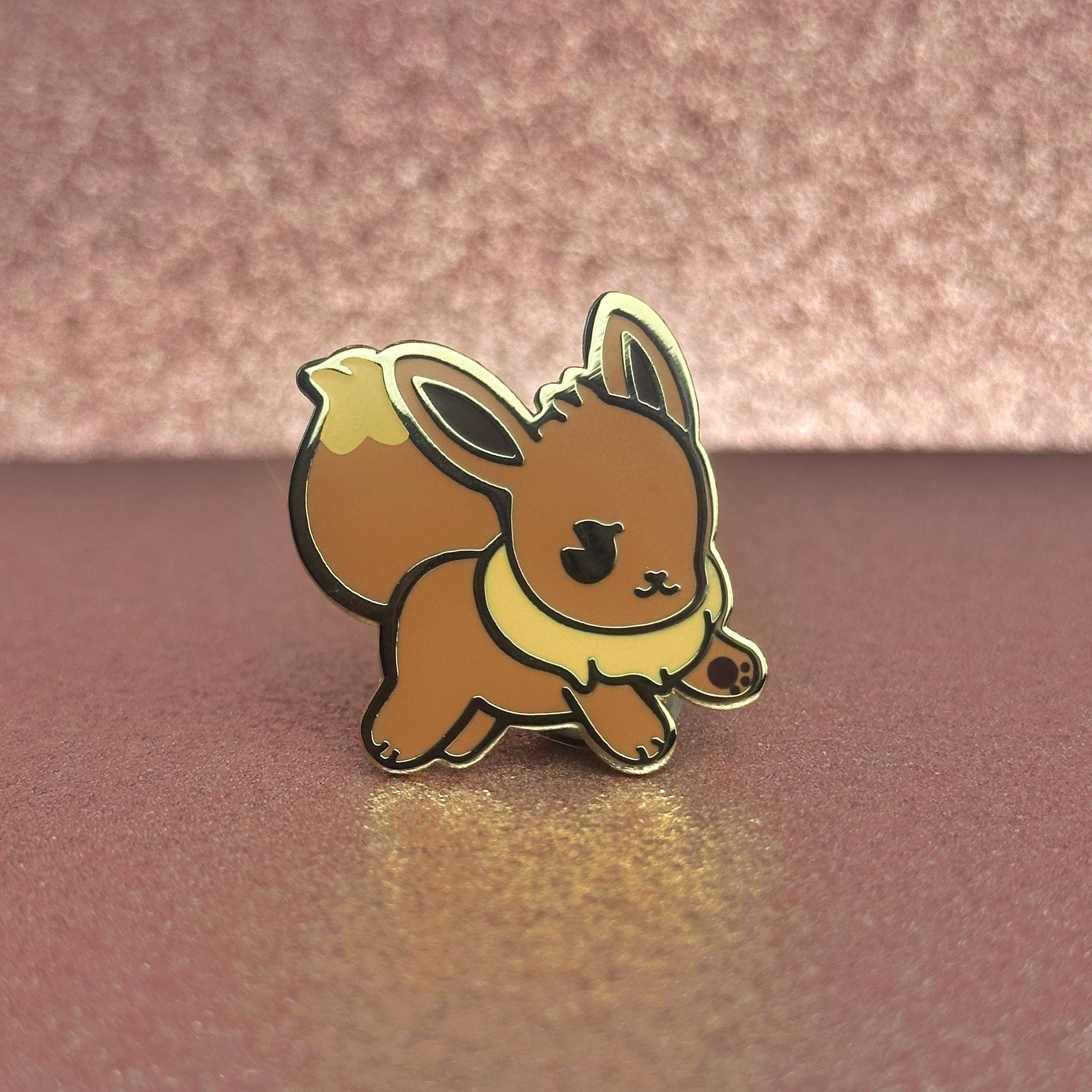 Eevee Pokemon Mini Enamel Pin