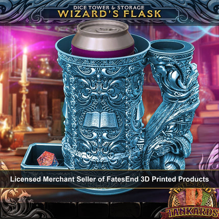 Wizard 12oz Dice Tower Tankard | TTRPG, D&D, Daggerheart