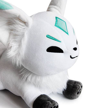 Green Monstera Leaf Queenie Fox Plush
