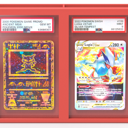 2-Card Trading Card Display Stand – Graded Frame