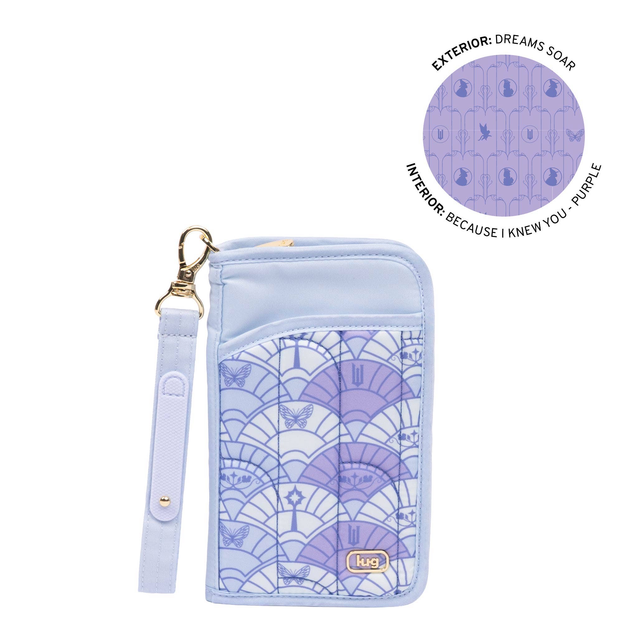 Wicked x Lug Tandem Zip RFID Wallet