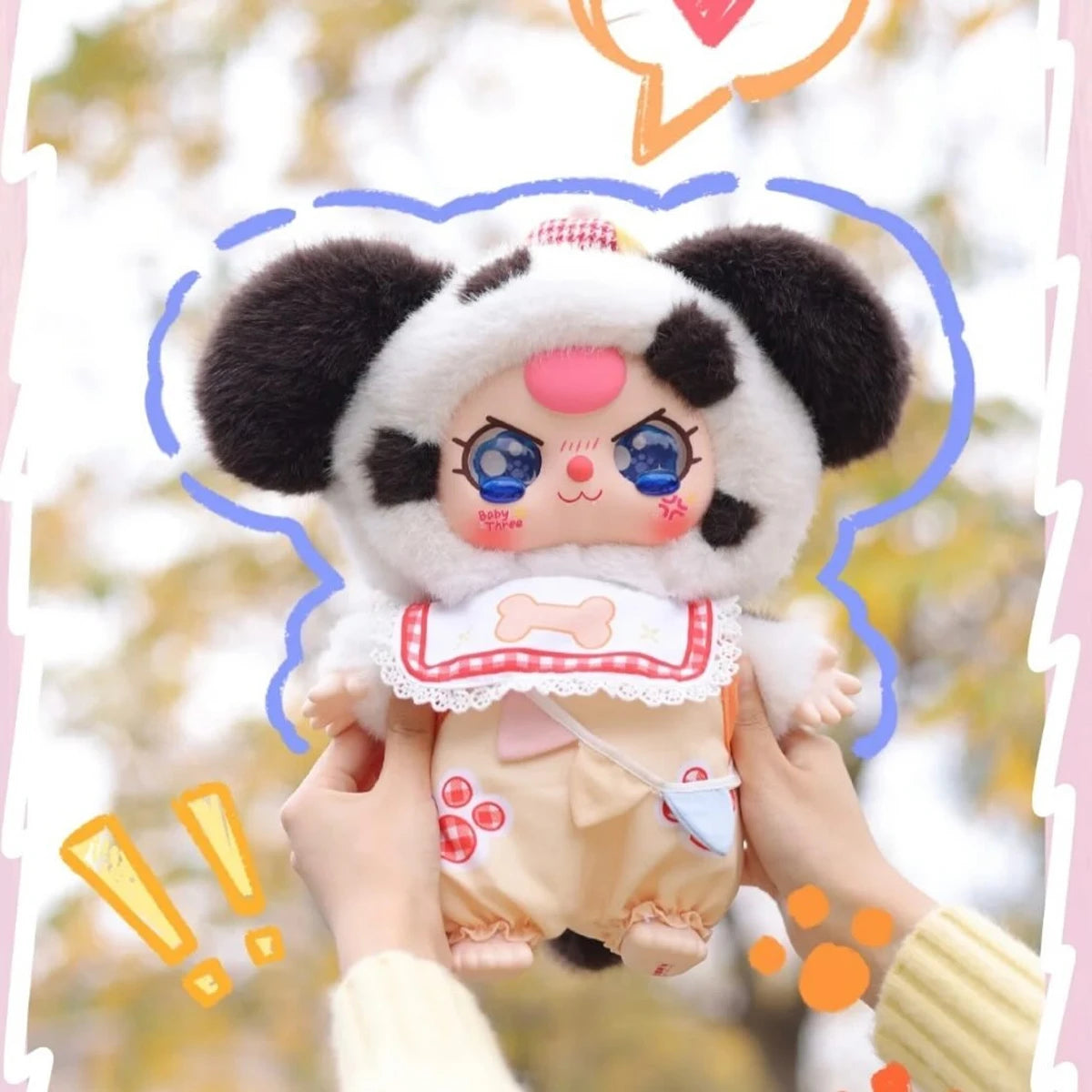 Baby Three 400% V2 Plush Series Blind Box 3