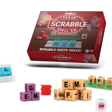 Hasbro Scrabble Texas Spell Em