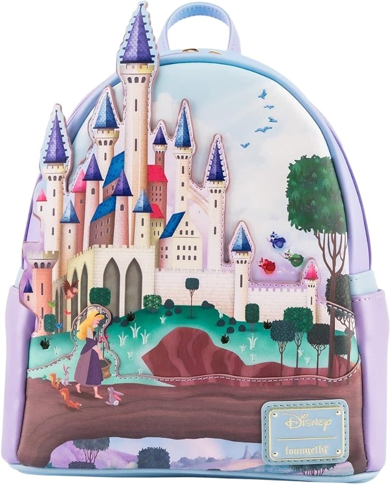 Sleeping Beauty Castle Mini Backpack