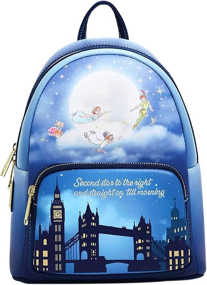 Peter Pan Second Star Glow Mini Backpack & Wallet