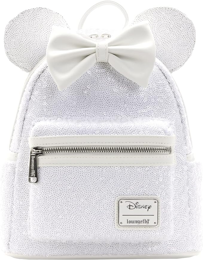 Disney Minnie Mouse Sequin Wedding Mini Backpack