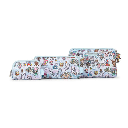 Be Set toki Snow Day 3-Piece Pouch Set