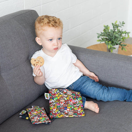 Reusable Snack Bag, 3-Pack: Super Mario™ Power Up