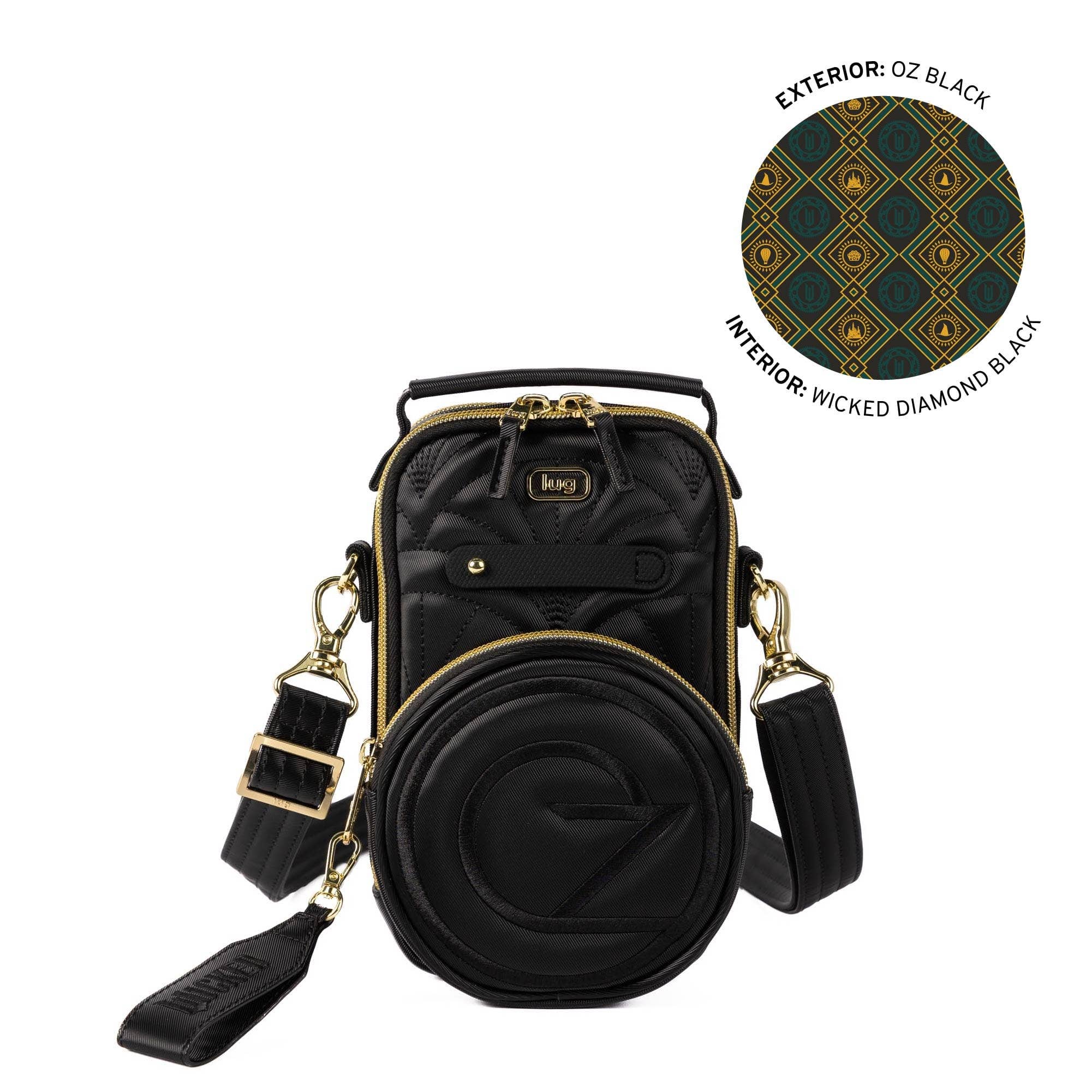 Wicked x Lug Skeeter Mini Bridge SE Satin Luxe VL Convertible Crossbod