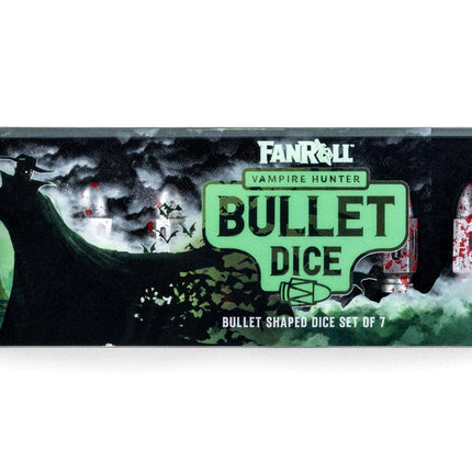 Resin Bullet Poly Dice Set: Vampire Hunter