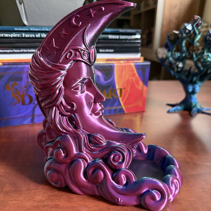 Moon Maiden Dice Tower & Storage | TTRPG, D&D, TCG, CoC