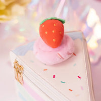 Piece of Cake Slice Crossbody - Strawberry Confetti