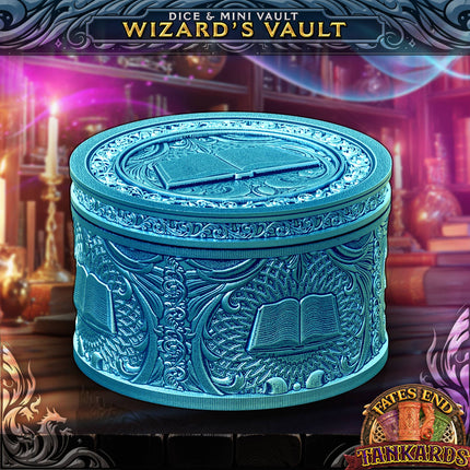 Wizard 12oz Dice Tower Tankard | TTRPG, D&D, Daggerheart