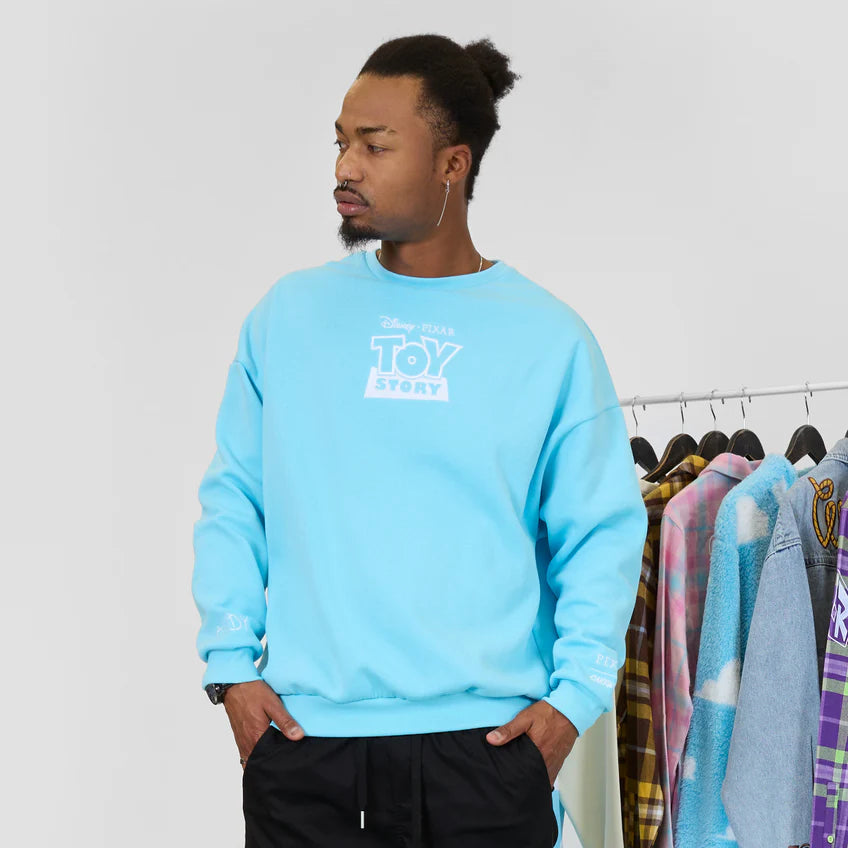 Toy Story Drop Sleeve Crew Neck