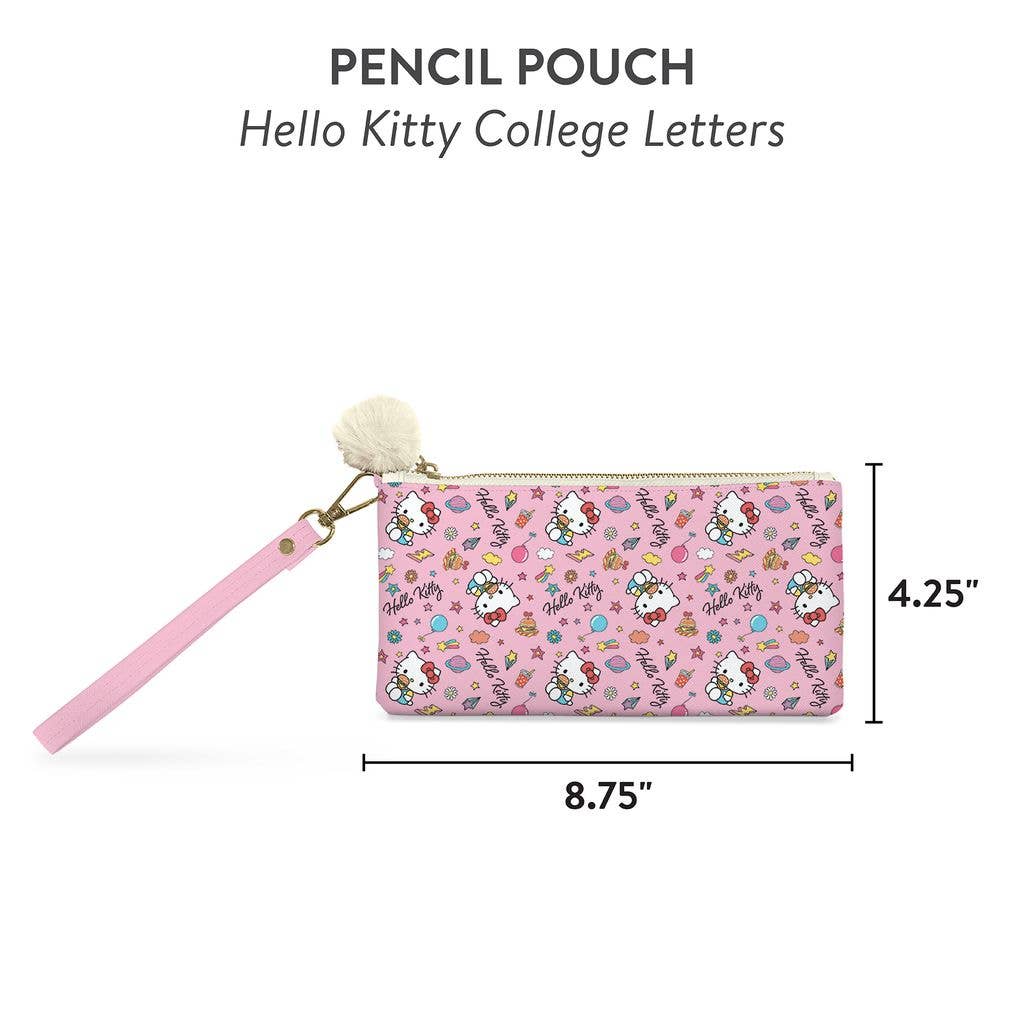 Hello Kitty College Letters Pencil Pouch 7