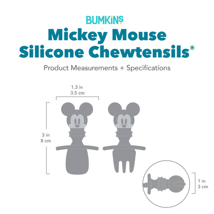 Silicone Chewtensils®: Mickey Mouse