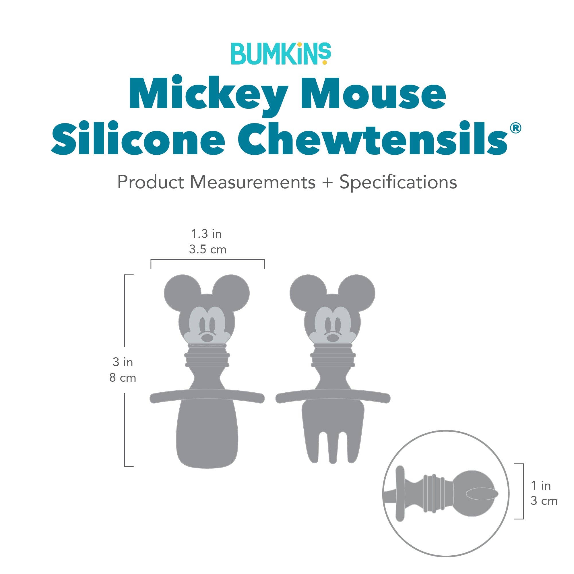 Silicone Chewtensils®: Mickey Mouse 16