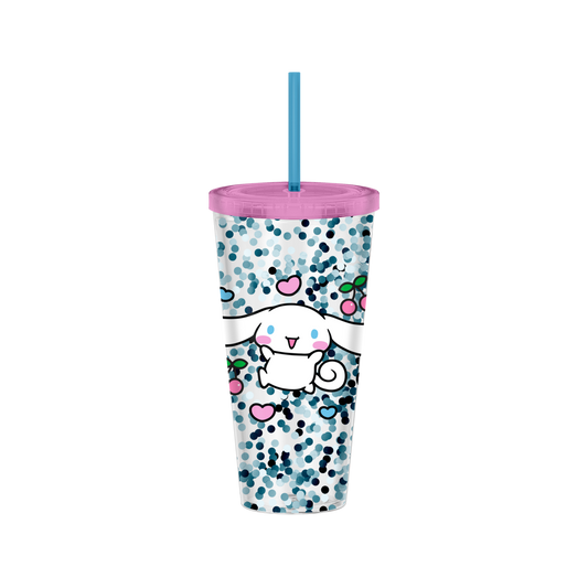 CINNAMOROLL CHERRY HEARTS  32oz Confetti Cold Cup