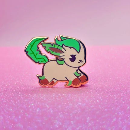 Leafeon Pokemon Enamel Pin