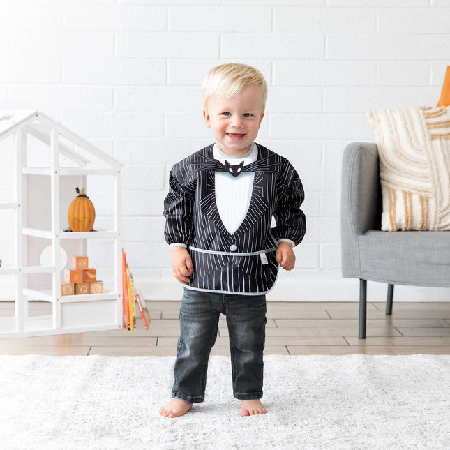 Sleeved Bib: Jack Skellington
