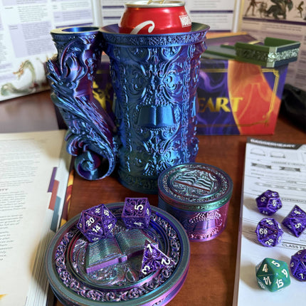 Wizard 12oz Dice Tower Tankard | TTRPG, D&D, Daggerheart