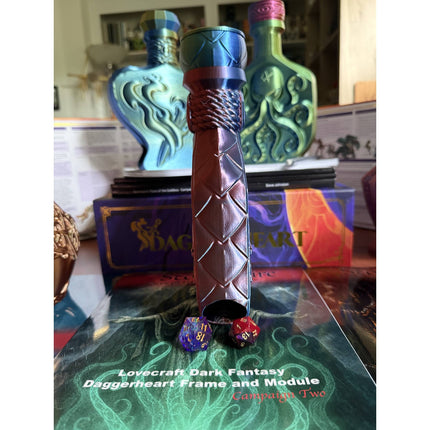 Decanter: Dragon's Blood Potion (Storage & Dice Tower)