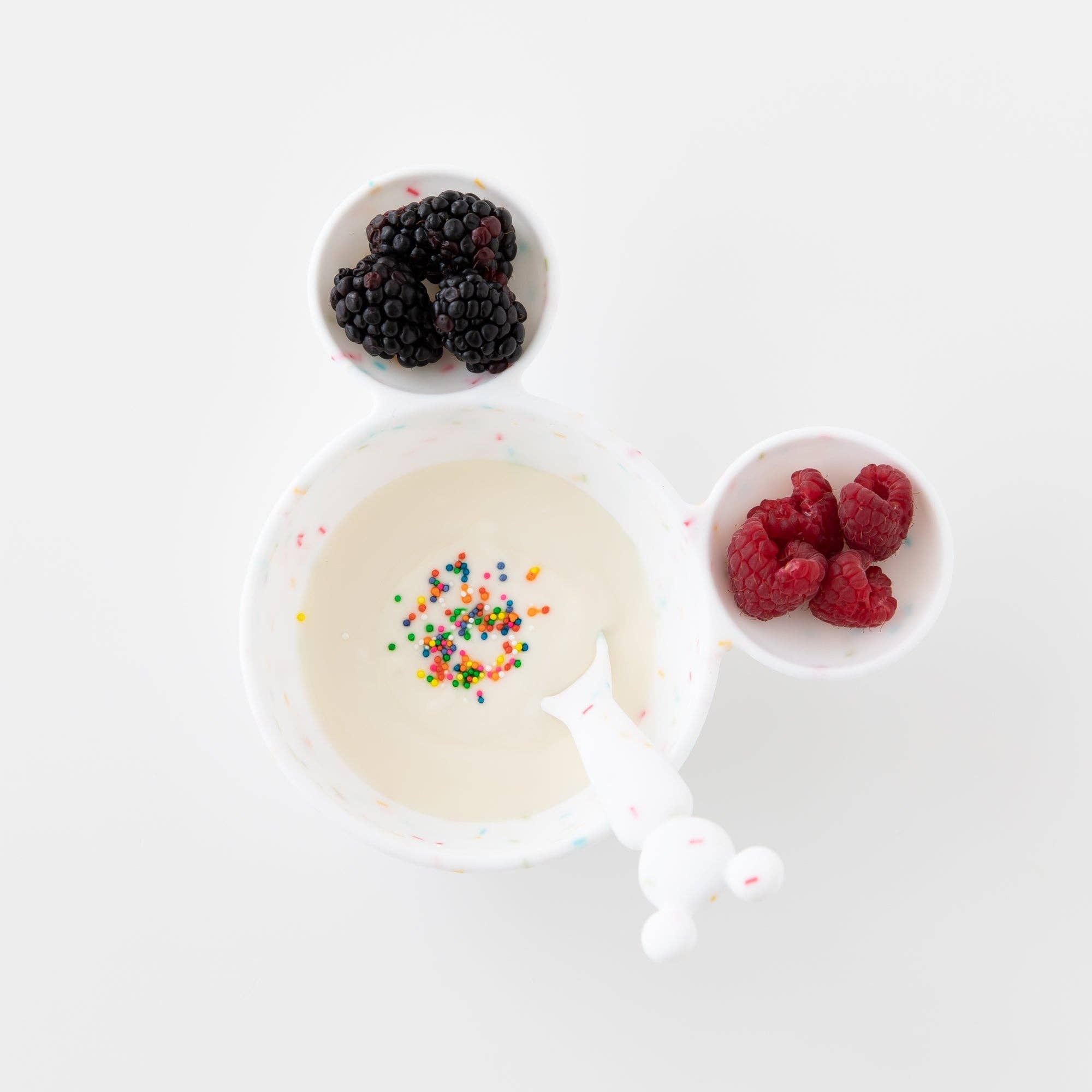 Silicone First Feeding Set: Mickey Mouse Vanilla Sprinkle 3