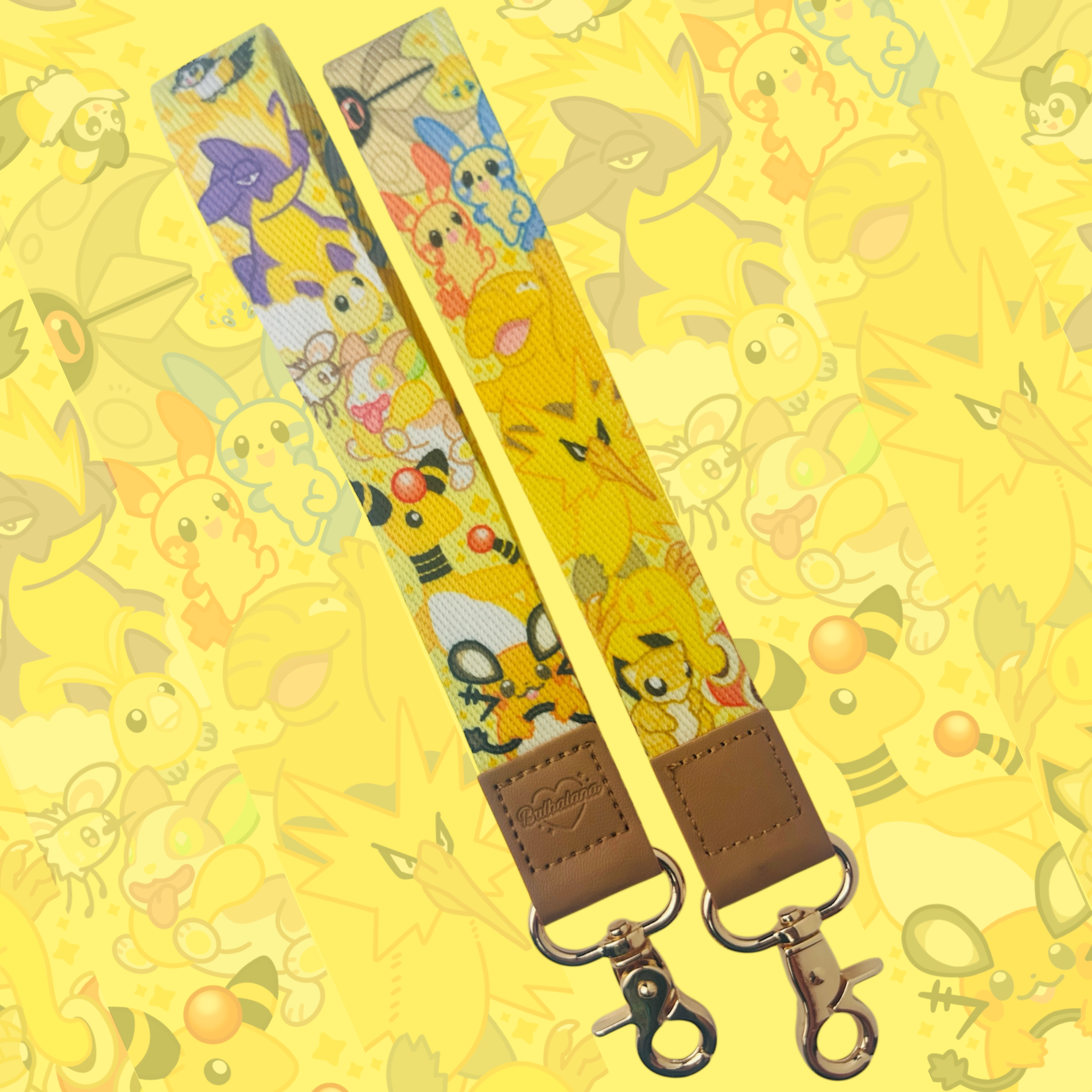 Pokemon Wristlets - Color Collection - The Yellow Pokemon