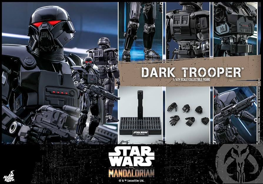 Dark Trooper - The Mandalorian 6th Scale Figure