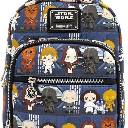 Star Wars Chibi Death Star Battle Station Lineup Mini Backpack