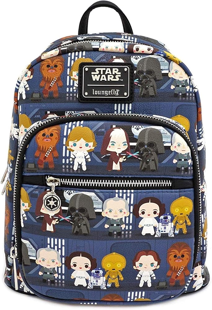 Star Wars Chibi Death Star Battle Station Lineup Mini Backpack