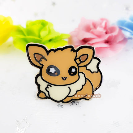 Chibi Eevee Enamel Pin