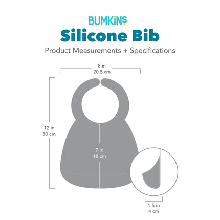 Silicone Bib: Mickey Mouse Faces