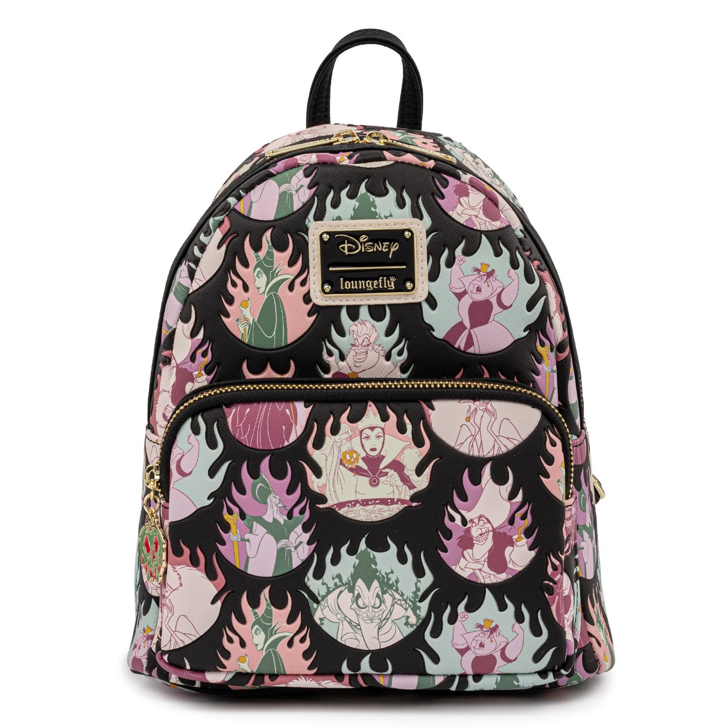 Villains Flames Pastel AOP Mini Backpack