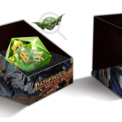 Pathfinder 55mm Goblin Mammoth d20