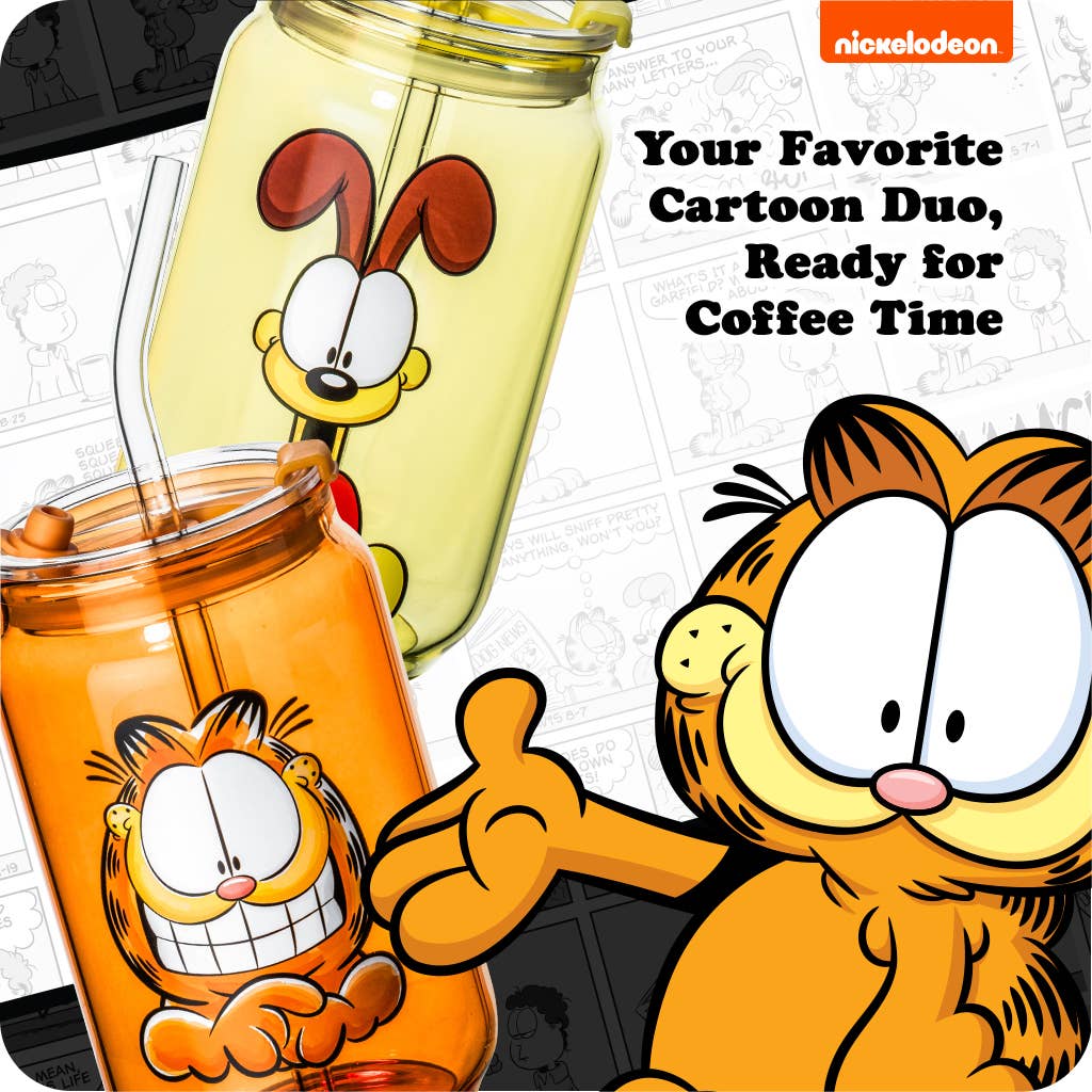 Garfield Drinking Glasses 4