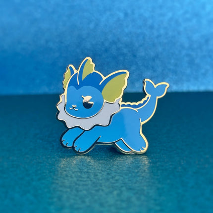 Vaporeon Pokemon Enamel Pin