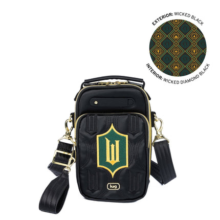 Wicked x Lug Skeeter Mini Bridge SE Satin Luxe VL Convertible Crossbody Bag