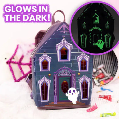 GLOW-IN-THE-DARK Haunted House Backpack