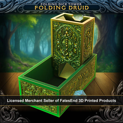 Folding Druid Tower & Storage | TTRPG, D&D, Daggerheart