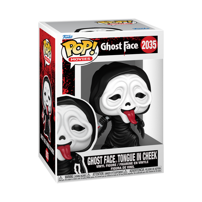 Pop! Ghost Face Tongue in Cheek