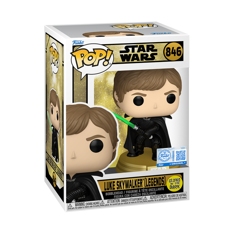 Pop! Luke Skywalker (Legends) (Glow) #846