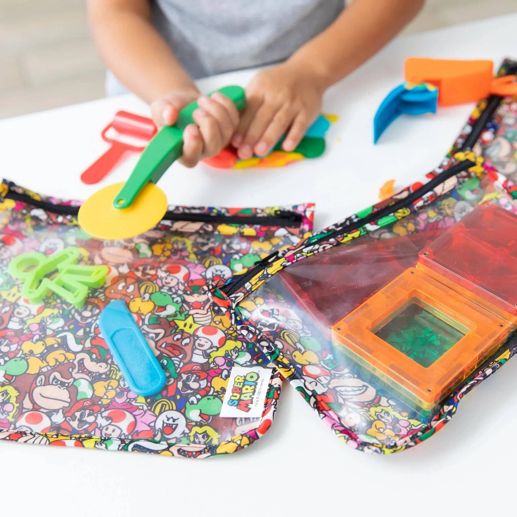 Clear Travel Bag 3-Pack: Super Mario™ Mashup 7