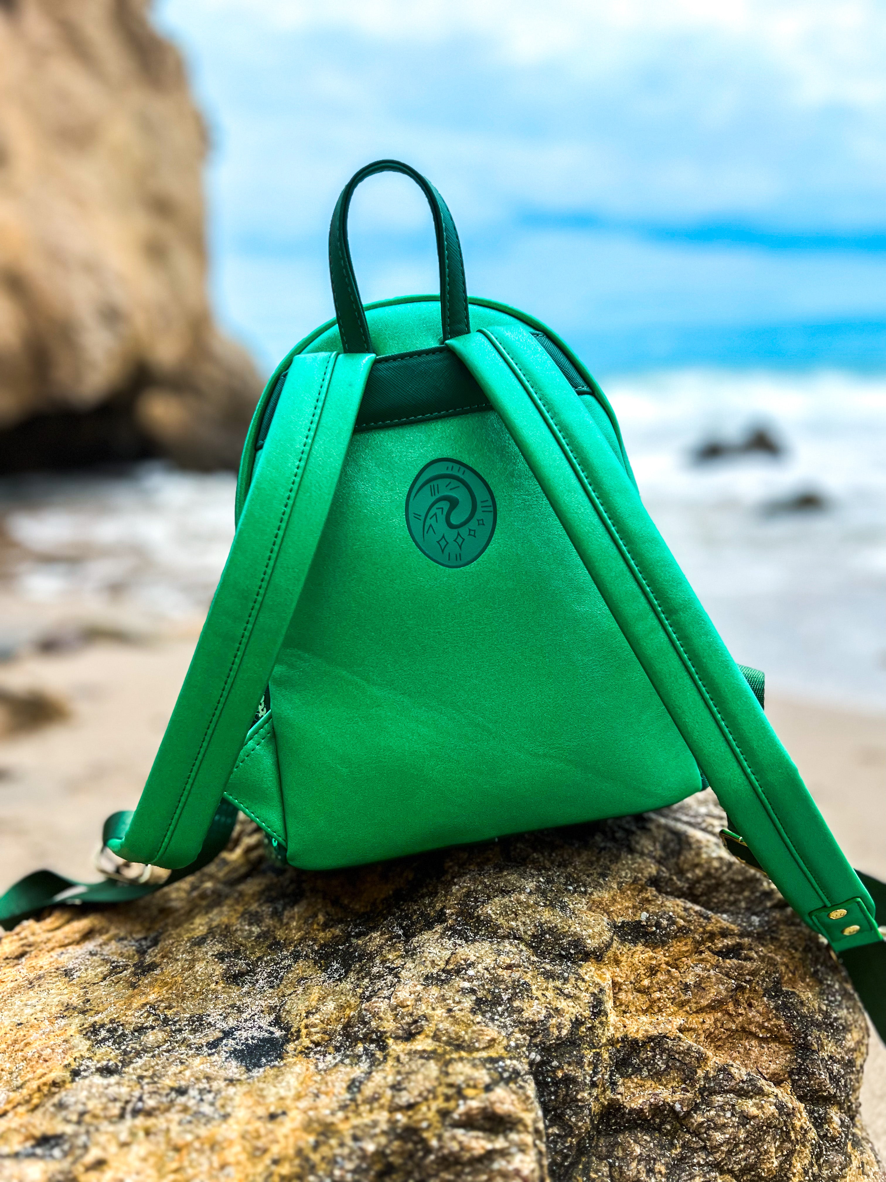 Moana Heart of Te Fiti Sequins Loungefly Mini Backpack